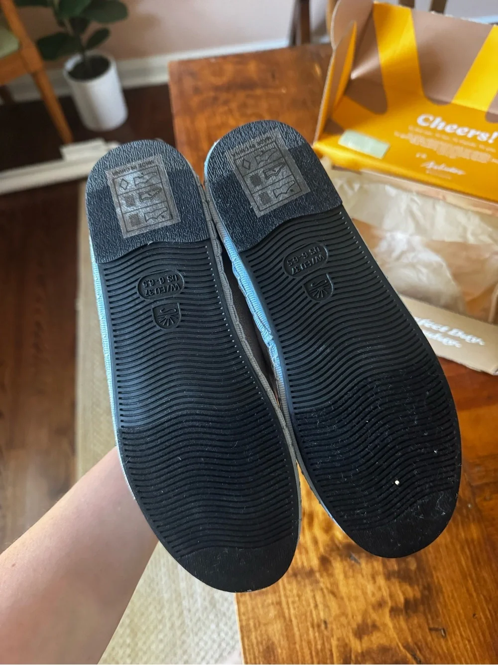 NWT Soludos The Venetian Flat, Light Blue Slip-On Espadrilles